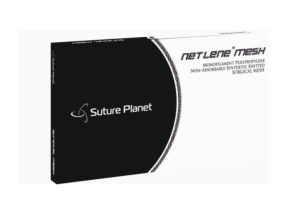 Netlene Mesh — Knitted Polypropylene Mesh, sterile surgical device by Suture Planet
