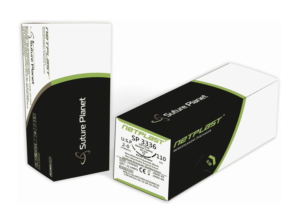 Netplast — Polyamide (Nylon), sterile surgical device by Suture Planet